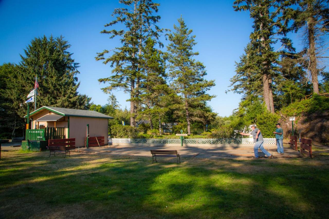 Long beach Camping Resort Yurt 10 Oceanview Exterior foto